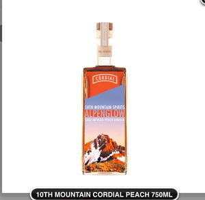 10th Mountain Peach Cordial 750ml