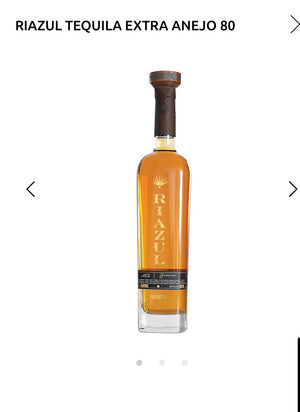 Riazul Tequila Extra Anejo 80