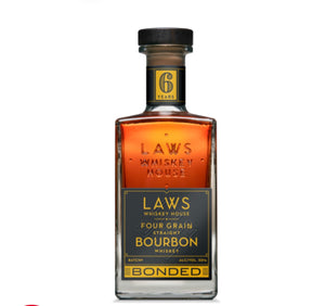 Laws Bourbon Bonded 4 Grain Straight 6B 750ML