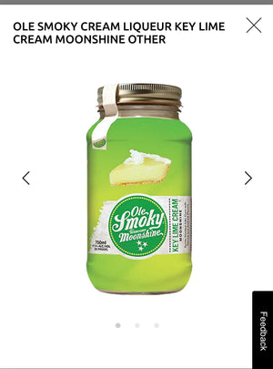 Ole Smoky Key Lime Cream Moonshine 35