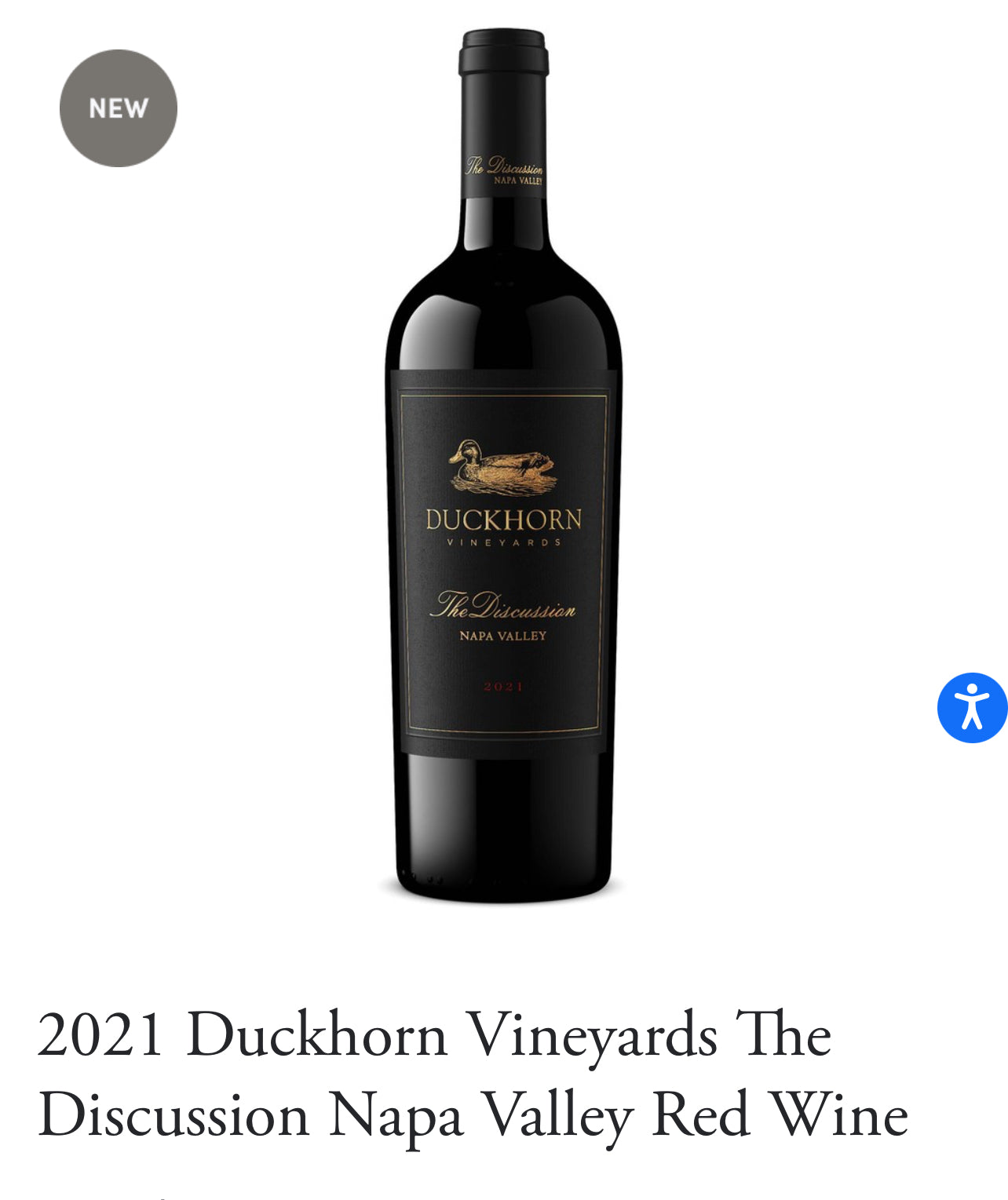 2021 Duckhorn Vineyards The Discussion Napa Valley Red Wine