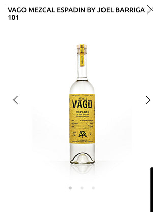 Vago Mezcal Espadin By Joel Barriga