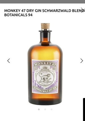 Monkey 47 Dry Gin Schwarzwald 94 1L