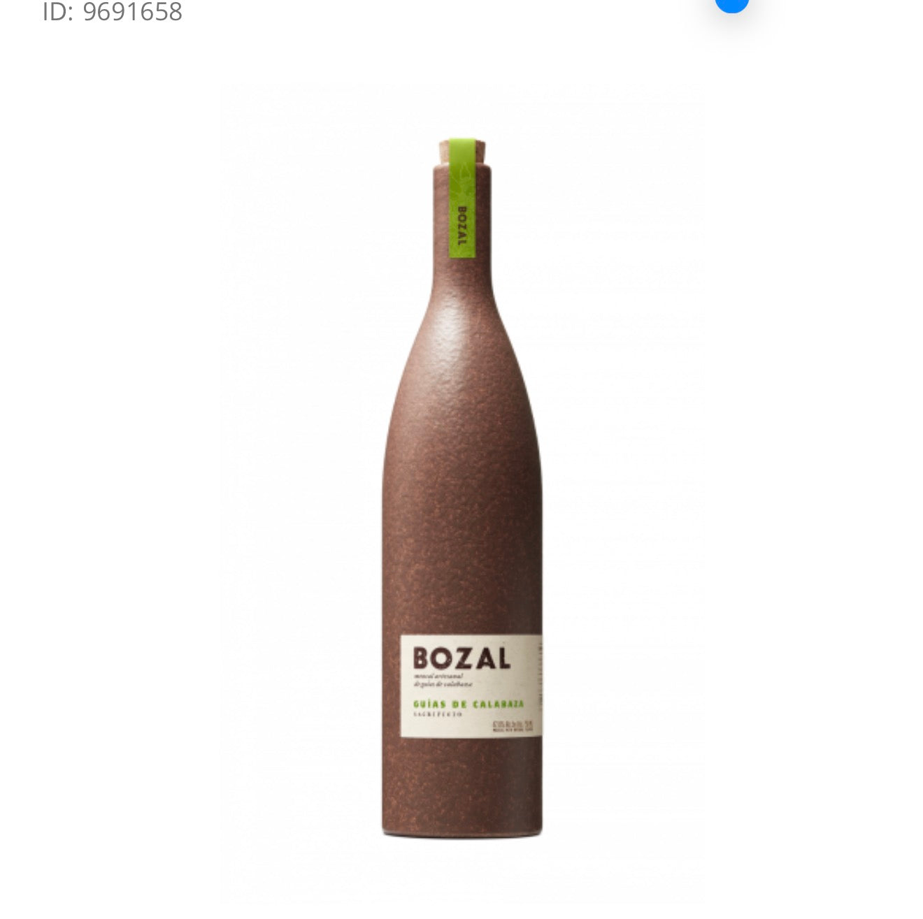 Bozal Mezcal Calabaza 6B 750ML