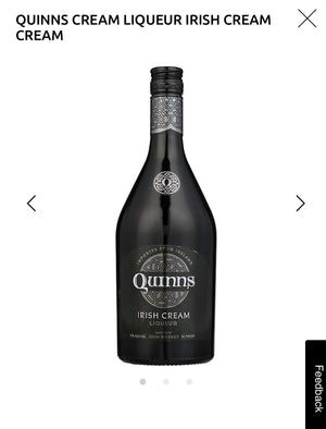 Quinns Irish Cream Liqueur 34