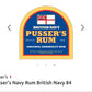 Pusser's Navy Rum British Navy 84