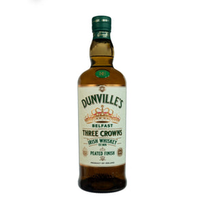 Dunville Irish Whiskey 3 Crwn Peat 6B 700M