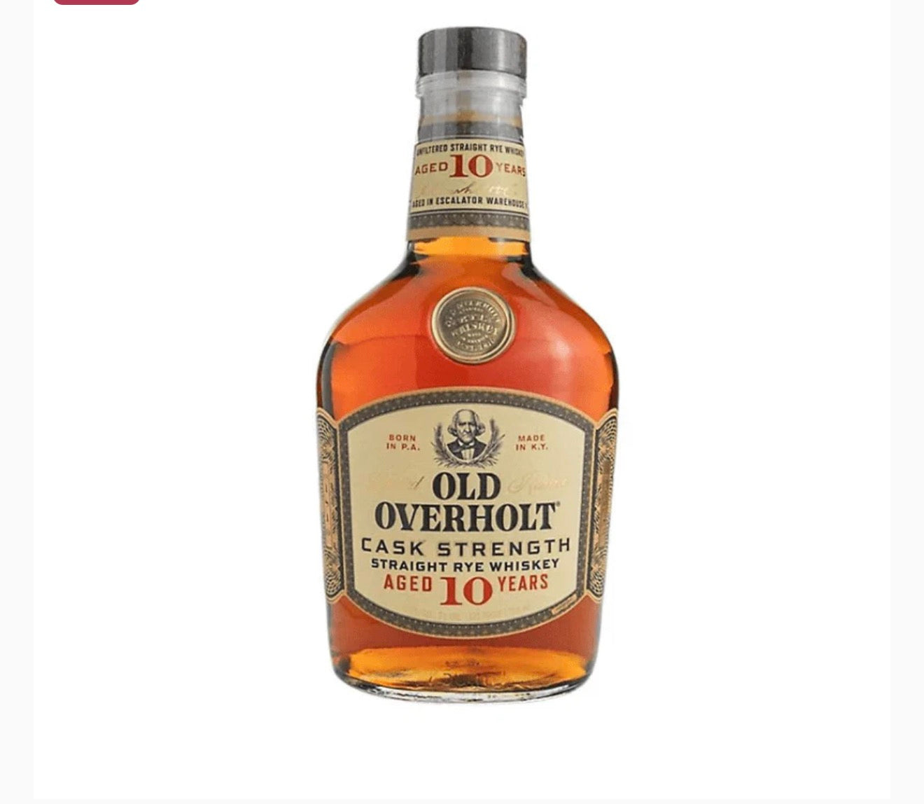 Old overholt 11 year rye