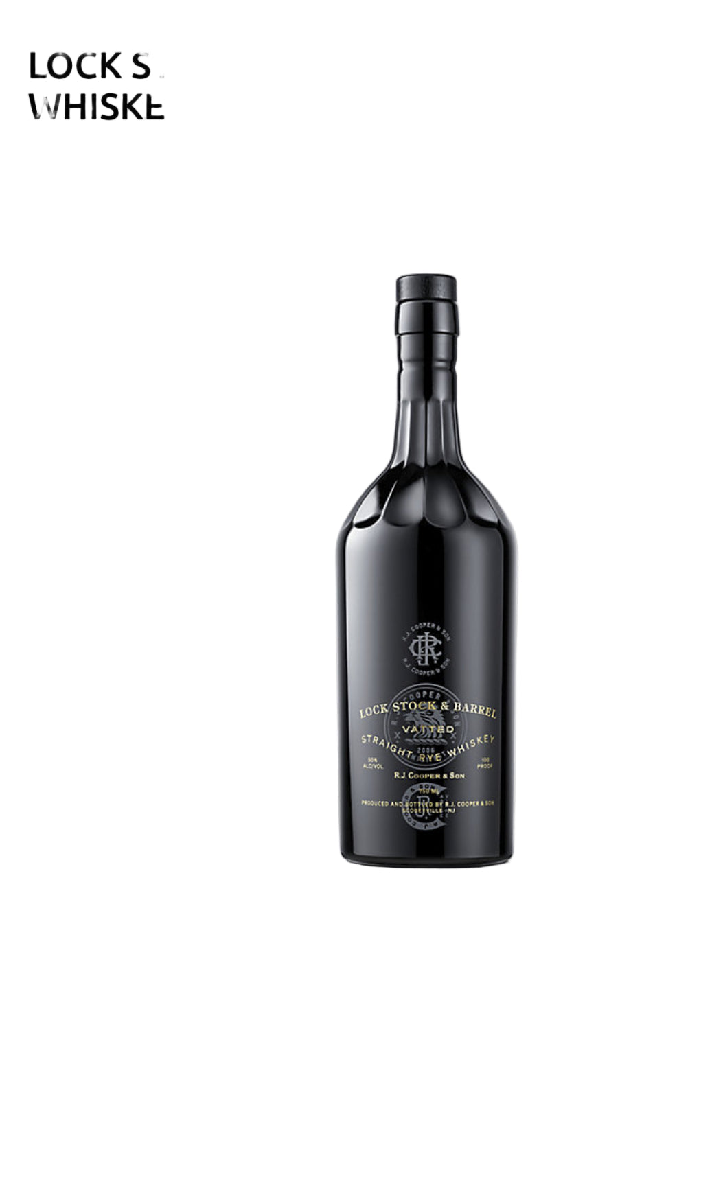 Lock Stock & Barrel Straight Rye Whiskey Vatted
