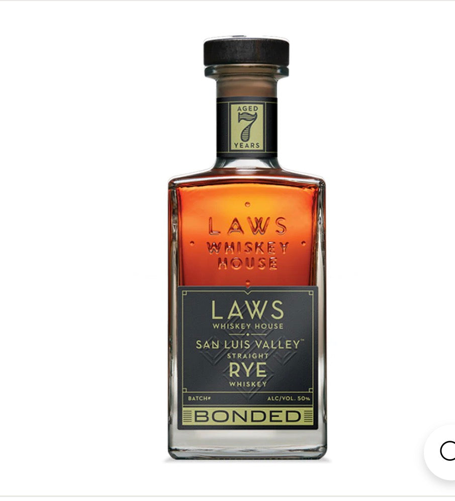 Laws Rye Straight San Luis 7YR 6B 750ML