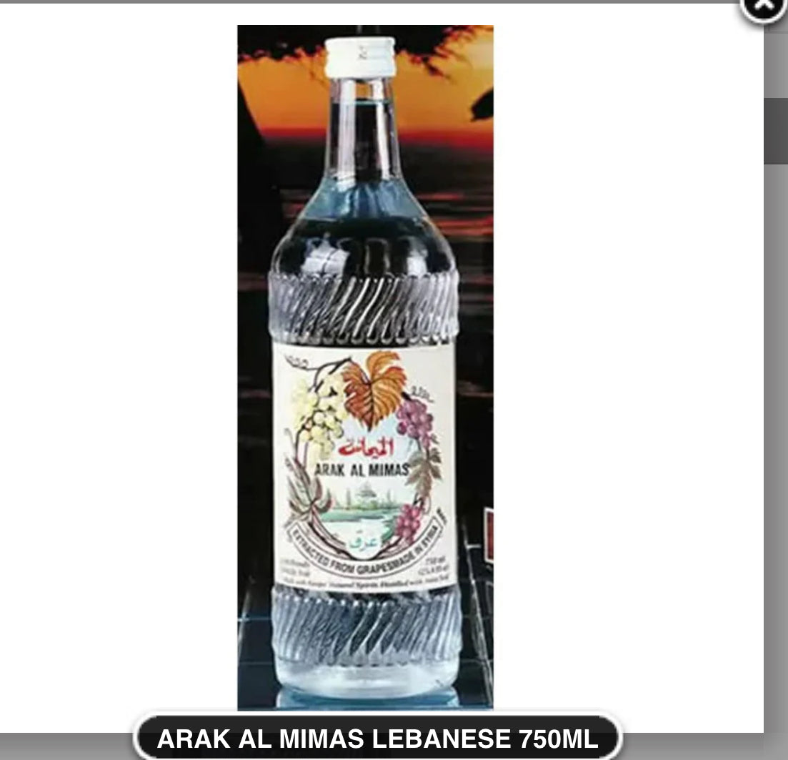 ARAK AL MIMAS LEBANESE 750ML