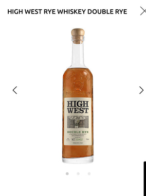 High West Rye Whiskey Double Rye 92