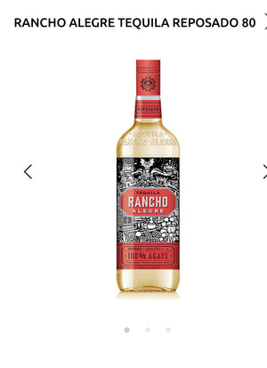 Rancho Alegre Tequila Reposado 80