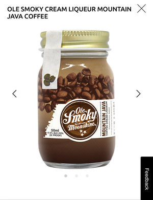 Ole Smoky Mountain Java Cream Liqueur