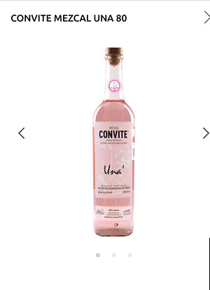 Convite Mezcal Una 80