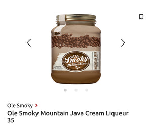 Ole Smoky Mountain Java Cream Liqueur 35