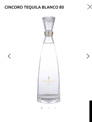 Cincoro Tequila Blanco 80 375ml