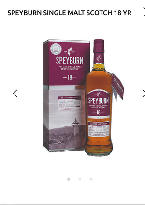 Speyburn Single Malt Scotch 18 Yr 92