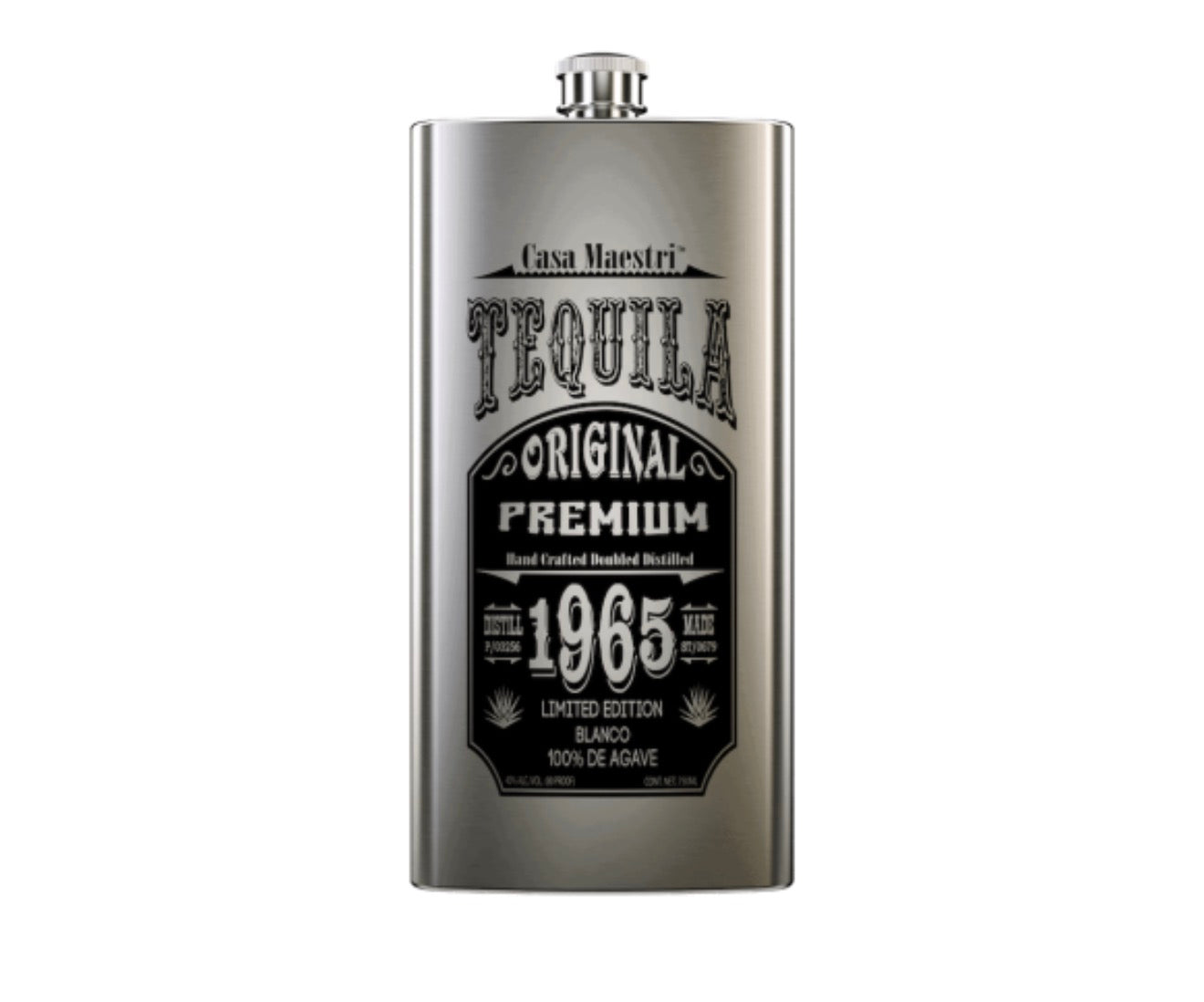 Casa Maestri Tequila Blanco Flask 750ML