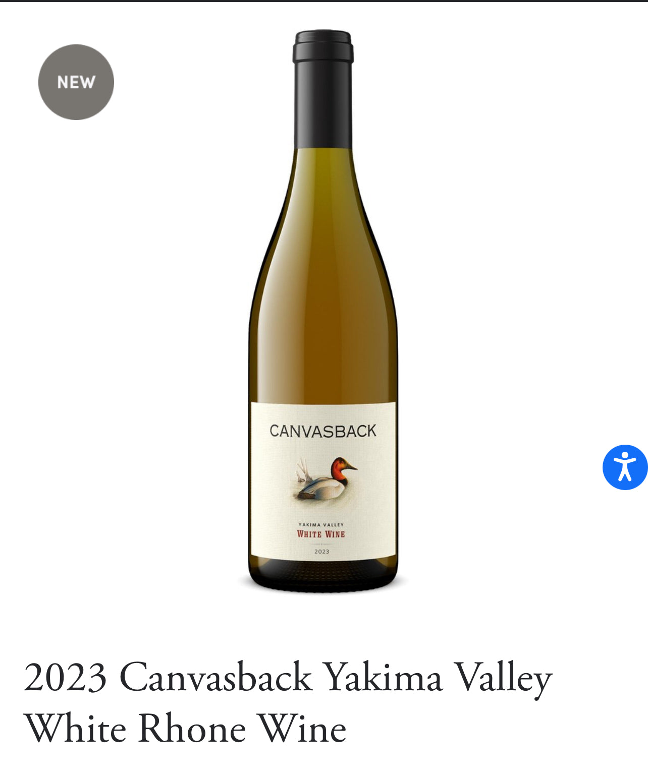 2023 Canvasback Yakima Valley White Rhone Wine