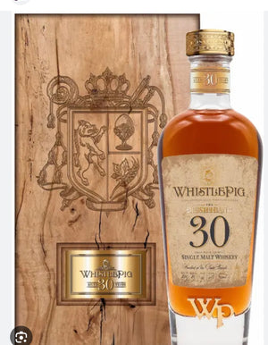 WhistlePig 30 Single Malt Whiskey The BigSheBang (750 ml) 90.4