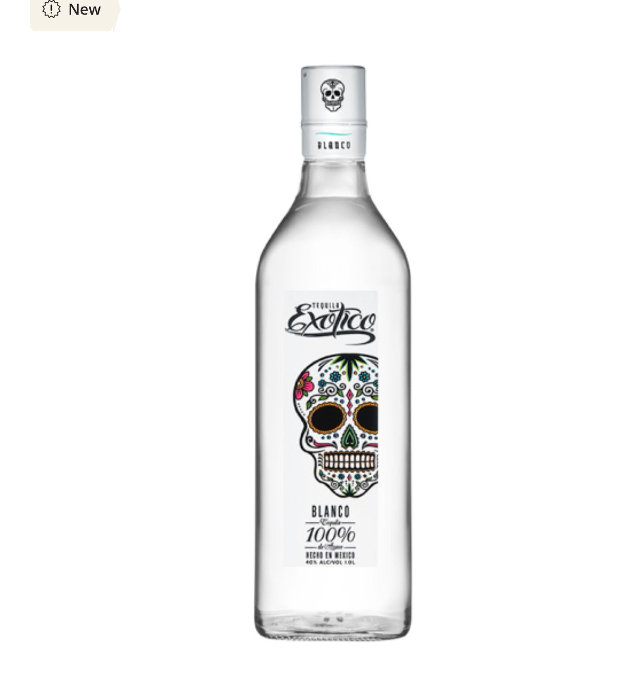 Exotico Tequila Agave Blanco 1L