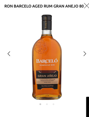 Ron Barcelo Aged Rum Gran Anejo 80