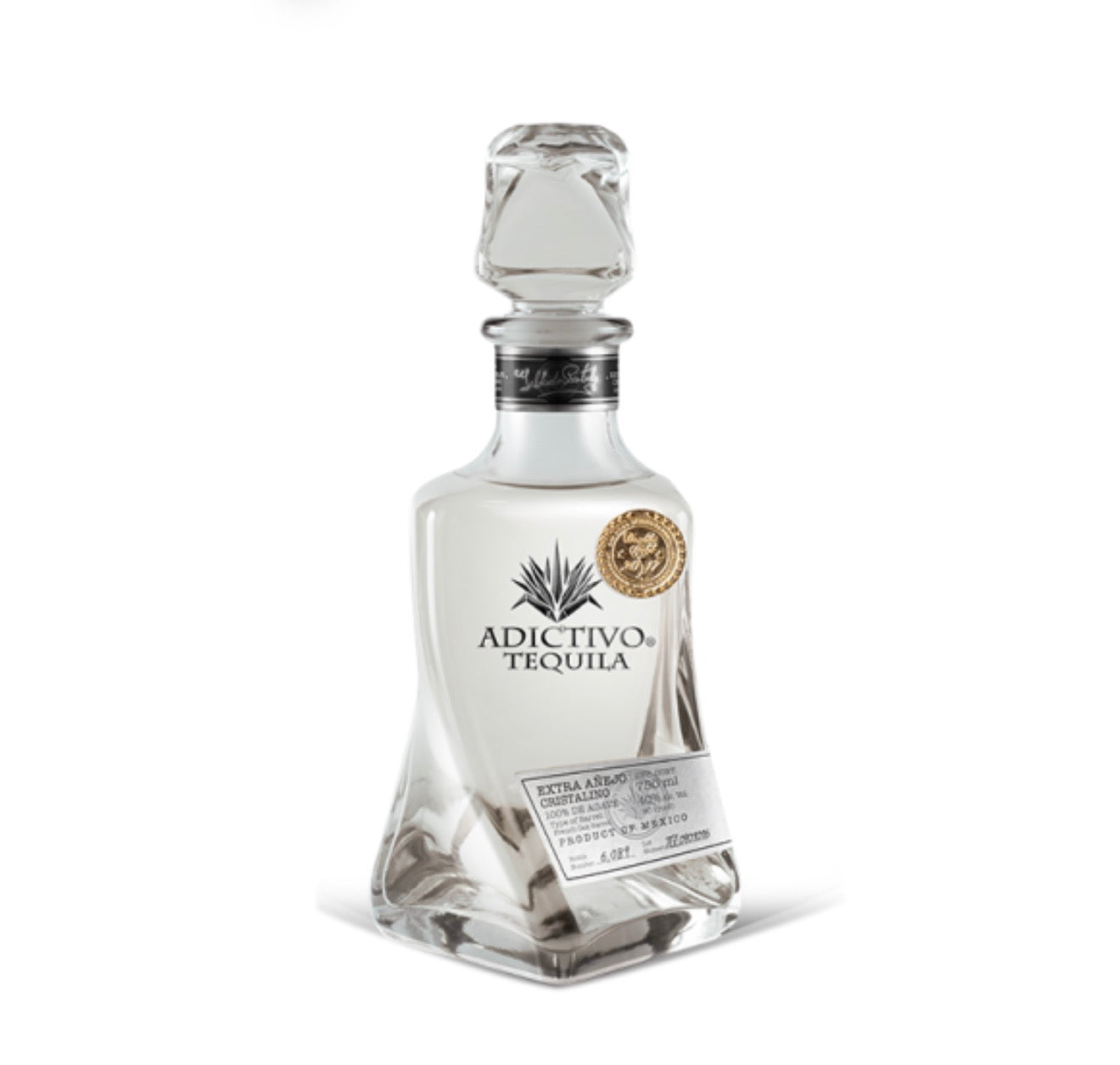 Adictivo Tequila Reposado Cristalino 750ML