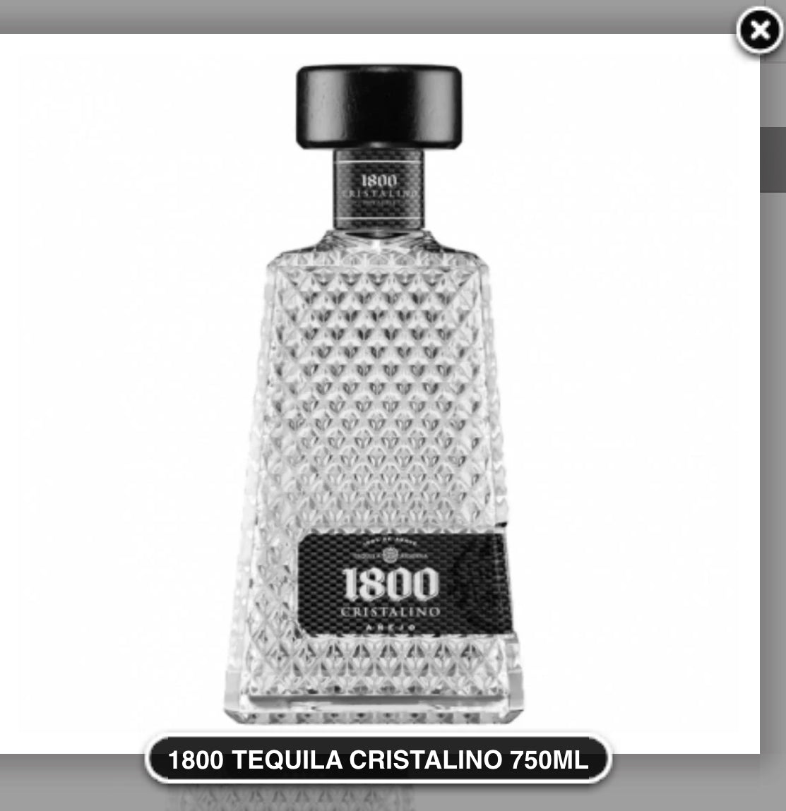 1800 Cristalino Anejo