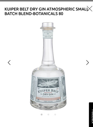 Kuiper Belt Dry Gin Atmospheric Small Batch 88