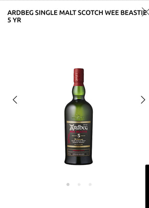 Ardbeg Single Malt Scotch Wee Beastie 5 Yr 94