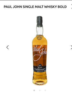Paul John Single Malt Whisky Bold 92