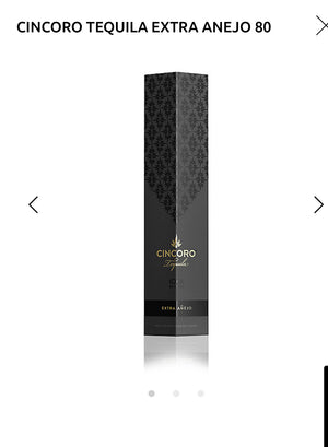 Cincoro Tequila Extra Anejo 80 W/ Gift Box