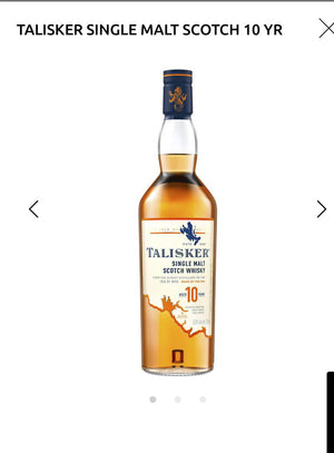 Talisker Single Malt Scotch 10 Yr 91.6