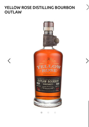 Yellow Rose Distilling Bourbon Outlaw 92
