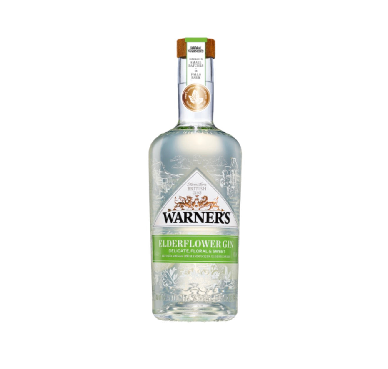 Warners Gin Elderflower 750ML