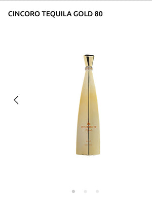 Cincoro Tequila Gold