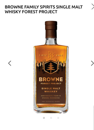 Browne Family Spirits Single Malt Whisky Forest Project 90