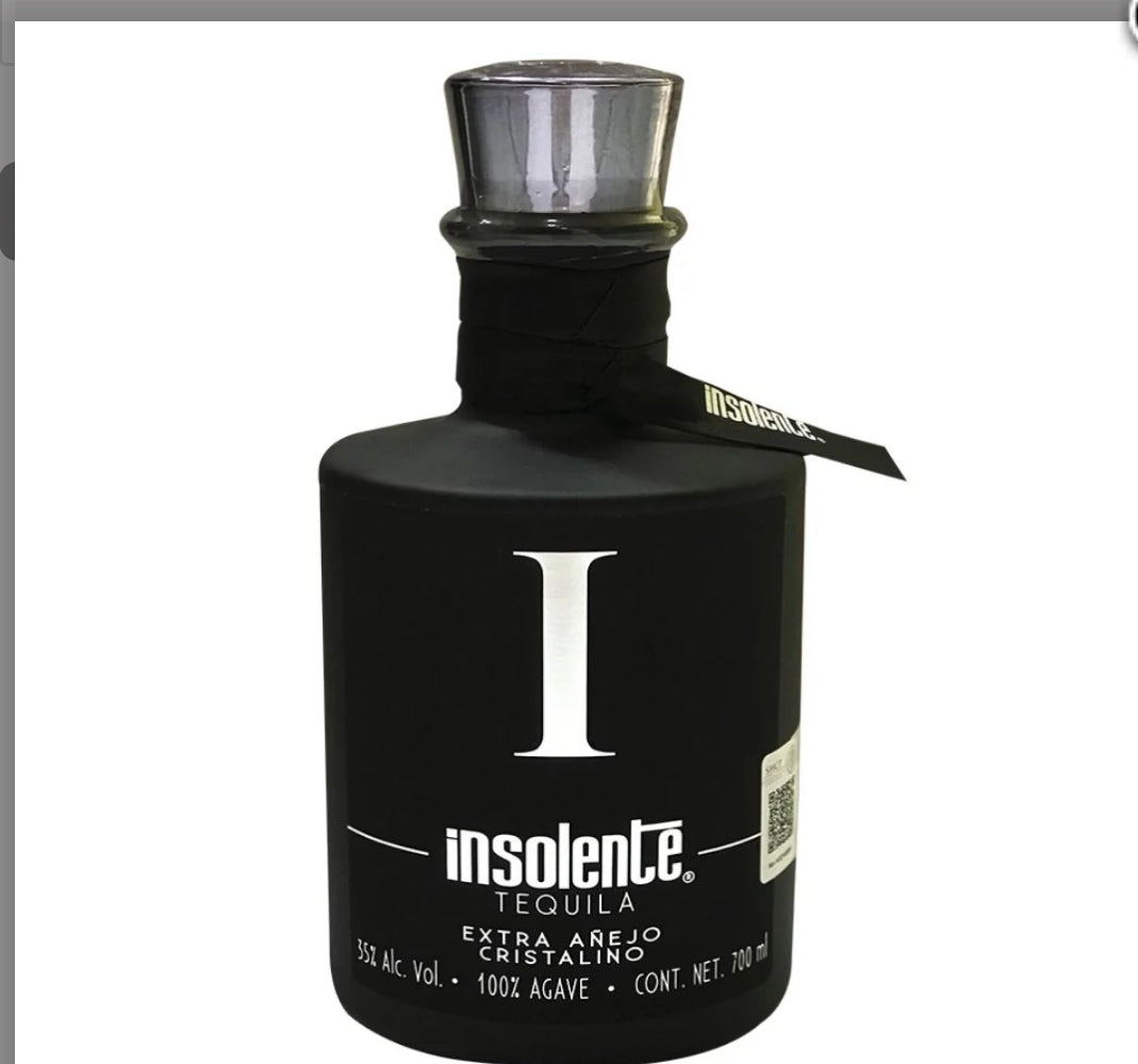 INSOLENTE EXTRA ANEJO CRISTALINO 750ML