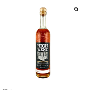 High West Straight Whiskey Cask Collection Oloroso Sherry Barrels 100
