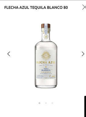Flecha Azul Tequila Blanco 80