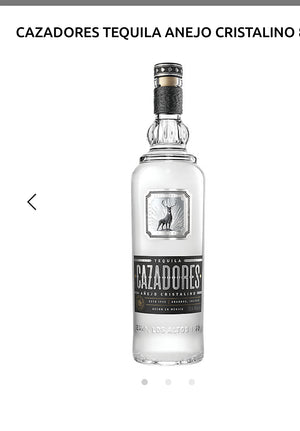 Cazadores Tequila Anejo Cristalino 80