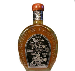 LOS TRES TONOS TEQUILA ANEJO 750ML