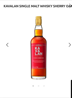 Kavalan Single Malt Whisky Sherry Oak 92