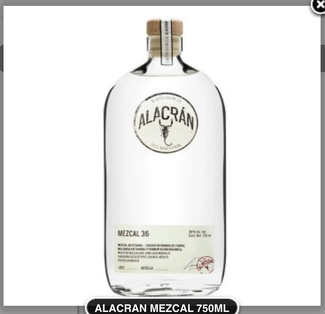 ALACRAN MEZCAL 750ML