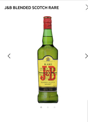 J&B Blended Scotch Rare 80