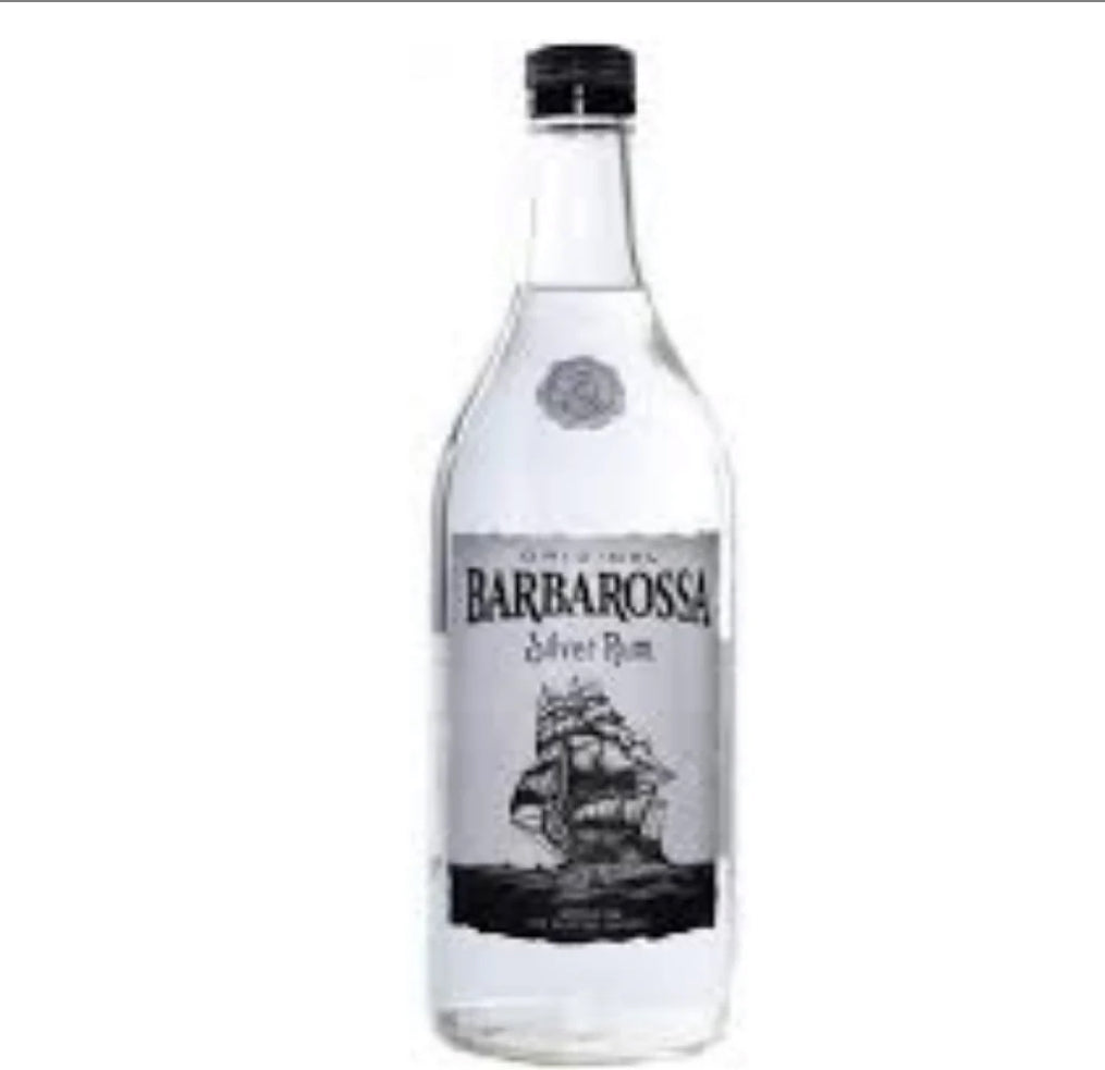 BARBAROSSA RUM SILVER 750ML