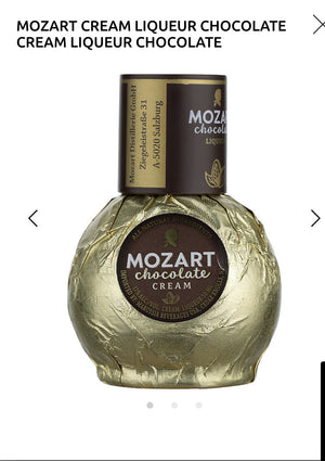 Mozart Chocolate Cream Liqueur 34 50 ml 5pack