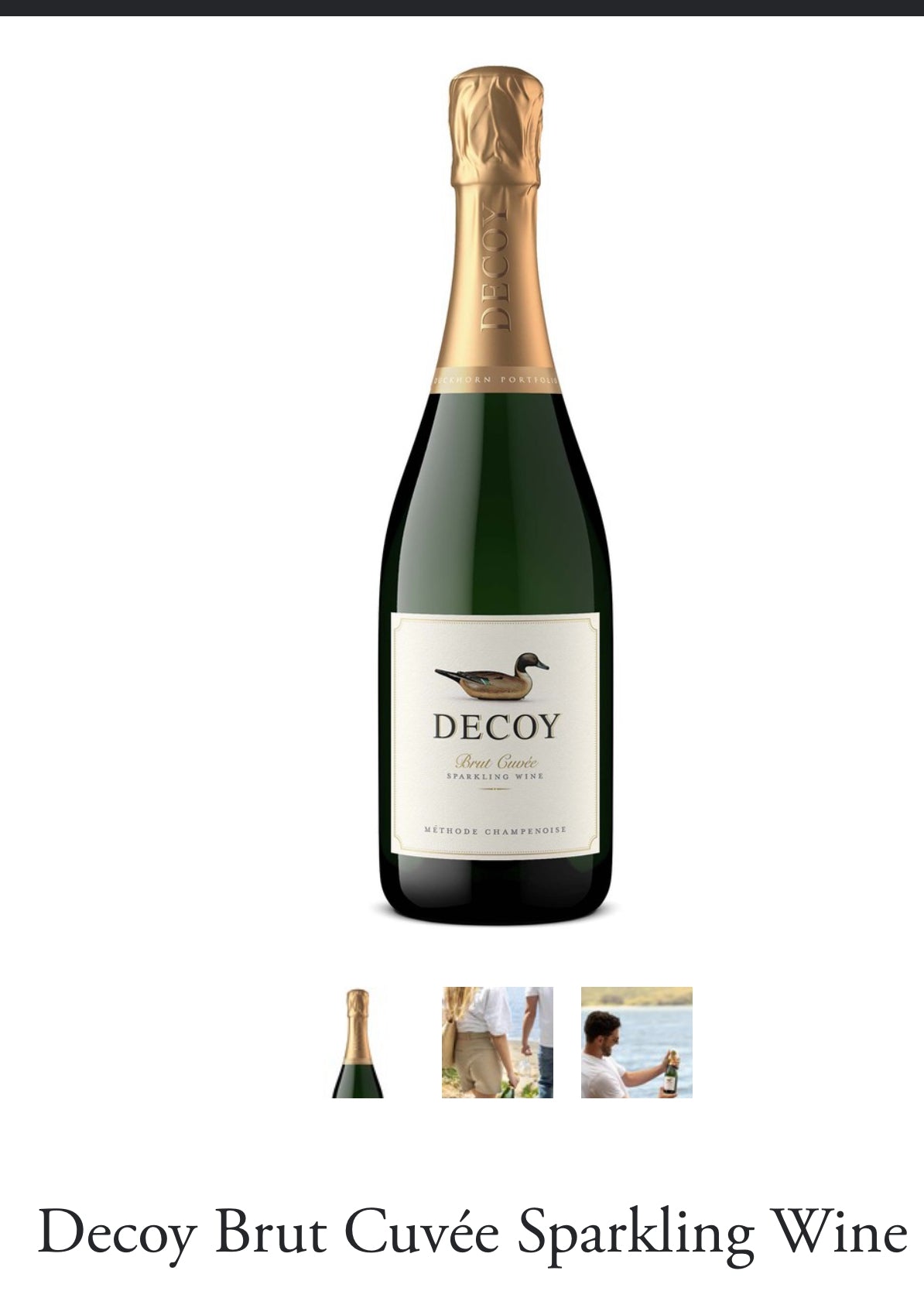Decoy Brut Cuvée Sparkling Wine