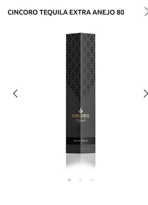 Cincoro Tequila Extra Anejo 80 W/ Gift Box